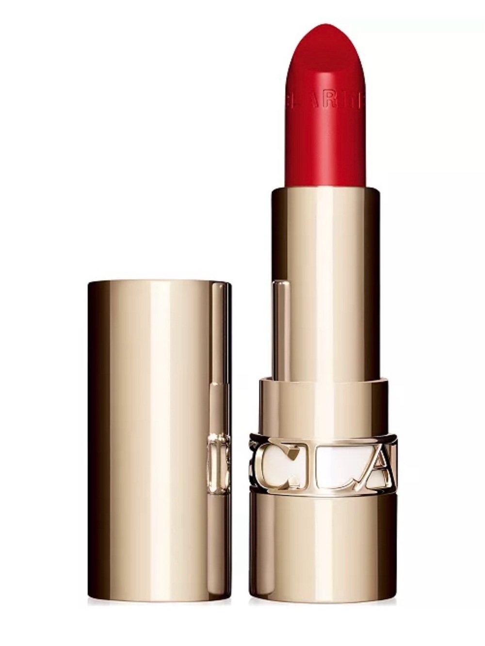Clarins Vibrant Red Lipstick - Satin Finish Joli Rouge-Spicy Cinnamon